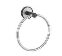 Wenko 25011100 Anillo para Toallas de Baño Udine, Mate