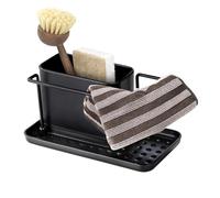 Wenko Organizador de fregadero Orio 55078100 Negro