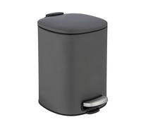 Wenko Alassio papelera 5 l gris 24780100