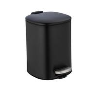 Wenko Alassio papelera 5 l negro 24781100