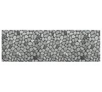 Wenko Alfombrilla de baño Sassi 65 x 200 cm, Gris, 65 x 0 x 200 cm