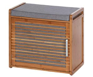 Wenko Bahari organizador de zapatos 50x33x45 cm marrón 62218100
