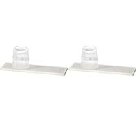 WENKO Bandeja de goteo Mod, Damon escurridor absorbente secado rápido accesorios cocina higiénicos patas silicona 30x0.9x8 cm beige diatomita (Paquete de 2)