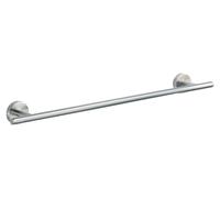 WENKO Barra para toallas de baño, soporte para toallas, modelo Bad Uno BOSIO, acero inoxidable mate, 60 cm, para baño