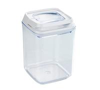 WENKO Bote de almacenamiento Turin 0,9 l - Bote de almacenamiento, recipiente para guardar alimentos frescos, hermético Capacidad: 0.9 l, Poliestireno, 10 x 14.5 x 10 cm