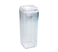 WENKO Bote de almacenamiento Turin 1,70 l - Bote de almacenamiento, recipiente para guardar alimentos frescos, hermético Capacidad: 1.7 l, Poliestireno, 10 x 25.5 x 10 cm
