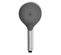 WENKO Cabezal de ducha de mano, universal, de Ø12 cm, ABS cromado