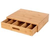 WENKO Caja de bambú para café / té (Caja de café)