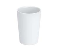 Wenko Coni Vaso para Cepillos de Dientes, Cerámica, Blanco, 7.5x7.5x275 cm