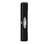 WENKO Cortador Perfect-Cutter, dispensador para rollos de film transparente y aluminio hasta una anchura de 33 cm, corte limpio con su hoja de acero inoxidable dentada, 38 x 5,2 x 6,7 cm, negro