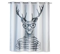 Wenko Cortina de baño de poliéster multicolor 18 x 3 x 37,5 cm