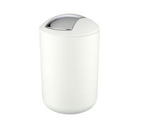 Wenko Brasil papelera 6.5 l cromo-blanco 21207100
