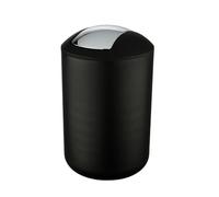 Wenko Brasil papelera 6.5 l cromo-negro 21212100