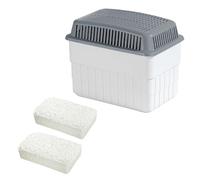 Wenko Deshumidificador (2 x 1 kg), Polipropileno, Blanco