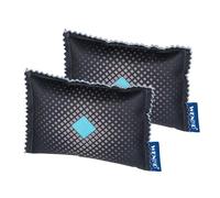 WENKO Deshumidificador de Coche 120 g 2 unidades - Juego de 2 unidades, deshumectador de aire, Gel de sílice, 9 x 2 x 12.5 cm, Blanco