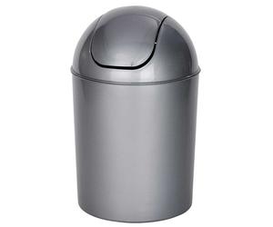 Wenko Economic papelera 6 l gris 21886100