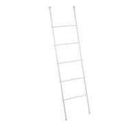 Wenko Escalera-toallero Viva - Perchero de acero 43 x 156.5 x 3.5 cm - Blanco