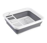 Wenko escurridor de platos 36.5x31x13 cm gris-blanco 54780100
