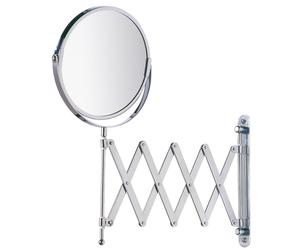 Wenko Exclusiv espejo cosmético 17x17 cm redondo cromo 15165100
