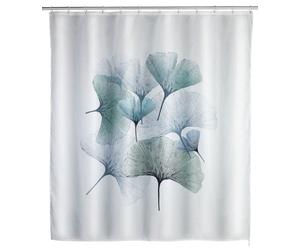 Wenko Gingko cortina de ducha 200x180 cm blanco-multicolor 24344100