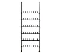 Wenko Herkules organizador de zapatos 165x94x300 cm negro 50634100