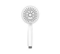 Wenko mango de ducha young blanco Ø 11 cm - ducha de mano universal,