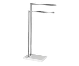 Wenko Noble soporte para colgar de pie blanco-plata 20487100