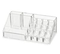 Wenko Organizador cosmética Femme - 16 Compartimentos, Acrílico, 22.5 x 8 x 12.5 cm, Transparente