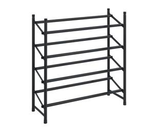 Wenko organizador de zapatos 62x23x68 cm negro 50602100