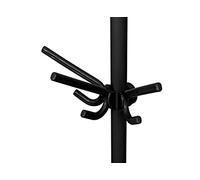 WENKO Percha triple Herkules set de 2, perchero para el sistema telescópico, de plástico resistente con 3 ganchos ideal para sombreros, fulares o chaquetas, (An.xAl.xP): 29 x 12,5 x 15 cm, negro