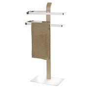 Wenko Samona soporte para colgar de pie madera-plata 20396100