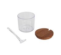 Wenko® Set de 4 recipientes para especias (redondo con cuchara, juego de 4)