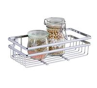 Wenko Style Estante Universal, Metal Cromado, Plata Brillante, 12x25x7 cm