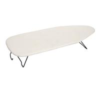 WENKO Tabla de Planchar Leona - Tabla de Planchar Que Ahorra Espacio con Funda 100% algodón y Patas Plegables, Ideal para Apartamentos pequeños