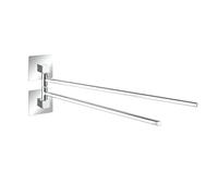 Wenko Turbo-Loc Quadro Ed. toallero plata 23852800