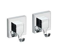 Wenko VL Quadro conjunto de colgadores plata 22688100