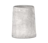 WENKO Villena - Soporte para cepillos de Dientes (7,4 x 9,5 cm), Color Gris