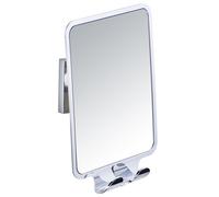 Wenko VL Quadro espejo cosmético 14x19.5 cm rectangular plata 22693100