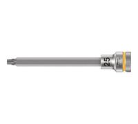 Wera 05003063001 8767 B HF Vaso de punta Zyklop TORX® con arrastre de 3/8" con función de retención, TX 25 x 107 mm, TX 25 x 107 mm