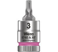 Wera 05003332001 Vaso de Punta, Fucsia Brillante, 3 x 28 mm