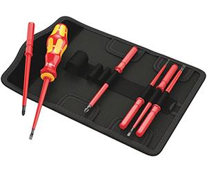 Wera 05003470001-Kraftform Kompakt VDE 7 Universal 1 - Varillas intercambiables con destornillador porta