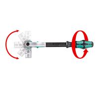 Wera 05003550001 8000 B Zyklop Speed Ratchet 3/8" Drive