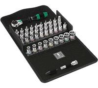 Wera 05003755001 8100 SA All-in Juego de carraca Zyklop Speed, Negro, Cromo, Verde, 1/4"