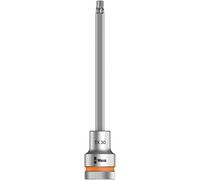 Wera 05003853001 Vaso de Punta con Arrastre, Función Sujeta-Tornillos TX, 1/2", 30 x 140 mm