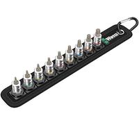 Wera 05003882001 Belt A 3 TORX® HF Juego de vasos de punta Zyklop TORX®, con función de retención, de arrastre de 1/4“, 9 piezas