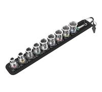 Wera Juego de llaves de vaso Zyklop 3/8" de arrastre con función de retención 10 piezas