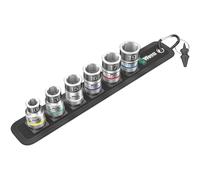 Wera 05003995001 Cinturón C 1 Zyklop Enchufe Set Con Soporte Función, 1.3cm