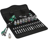 Wera 05004019001 set de carracas, cuadradillo pasante con 28 piezas, 1