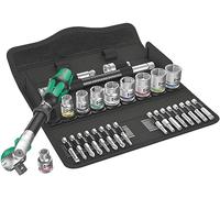 Wera Chicharra de velocidad Zyklop 3/8" 29 piezas métrico