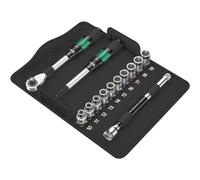 Wera Juego de carraca 05004090001, cuadradillo 1/2", 13 piezas